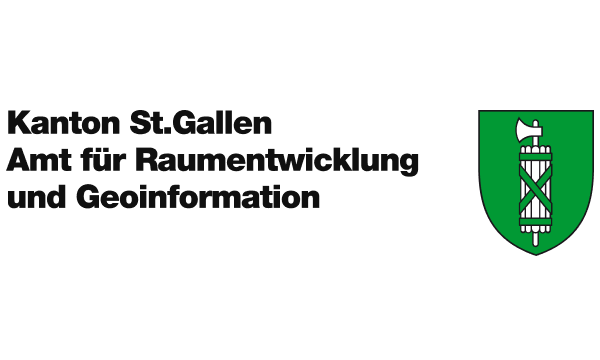 Logo Kanton St.Gallen Amt für Raumentwicklung und Geoinformation